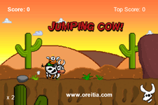 Jumping Cow